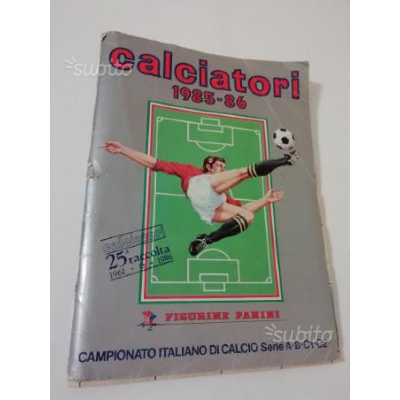 Album calciatori panini 1985-86 completo